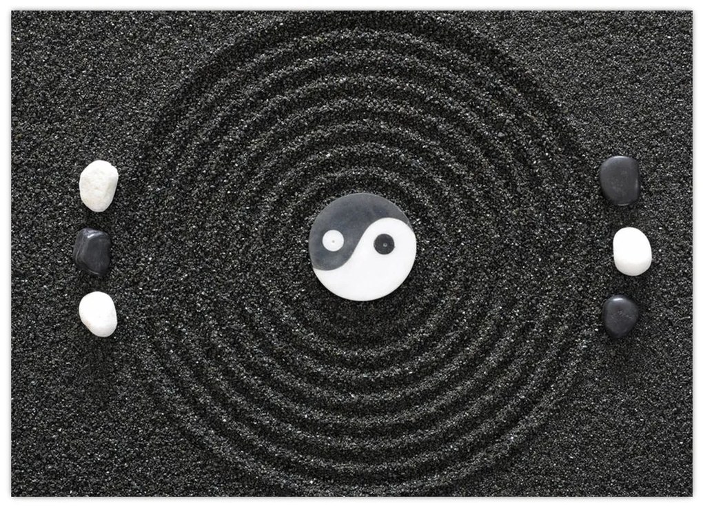 Obraz - Yin i Yang (70x50 cm)