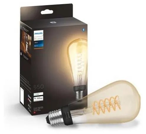 LED Żarówka ściemnialna Philips Hue WHITE FILAMENT ST72 E27/7W/230V 2100K