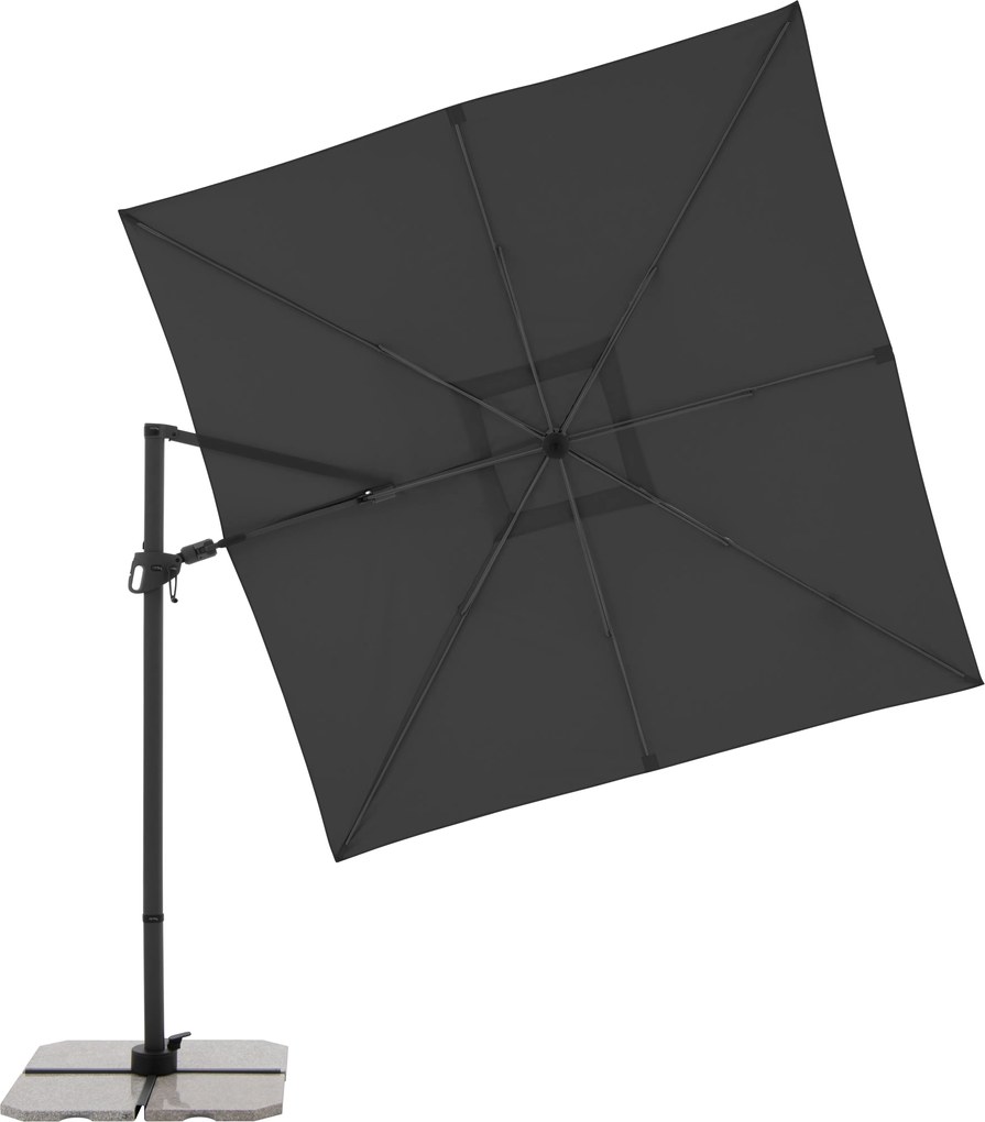 Derby DX 280 x 280 cm antracyt