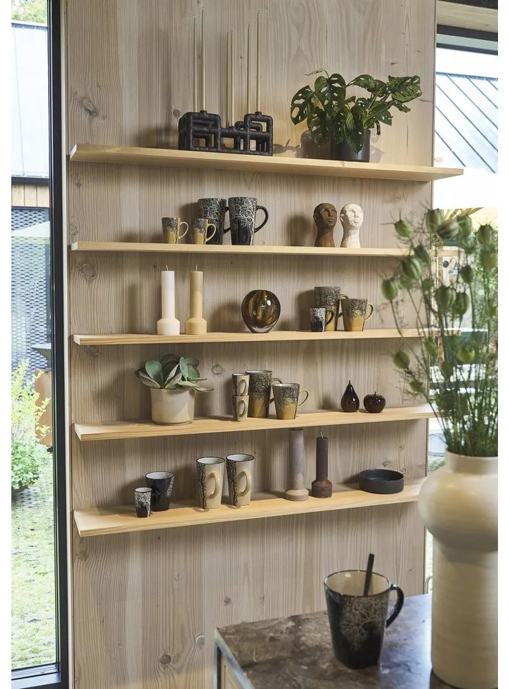 Kremowe kamionkowe kubki na espresso zestaw 4 szt. 100 ml Hela – Villa Collection