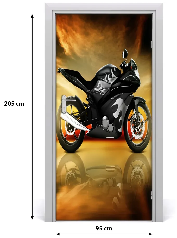Fototapeta samoprzylepna na drzwi Sport Motocykl