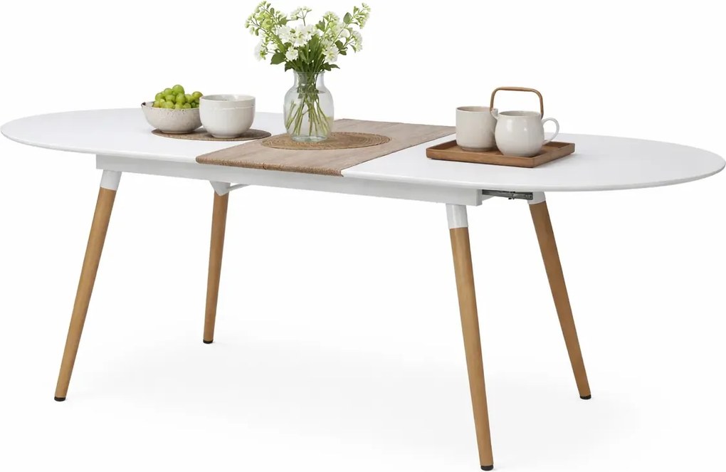 Rozkładany stół w białym kolorze L1-D60
