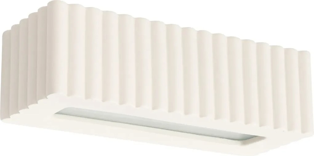 Beżowy podłużny kinkiet ścienny - M167-Kasena L5-W16