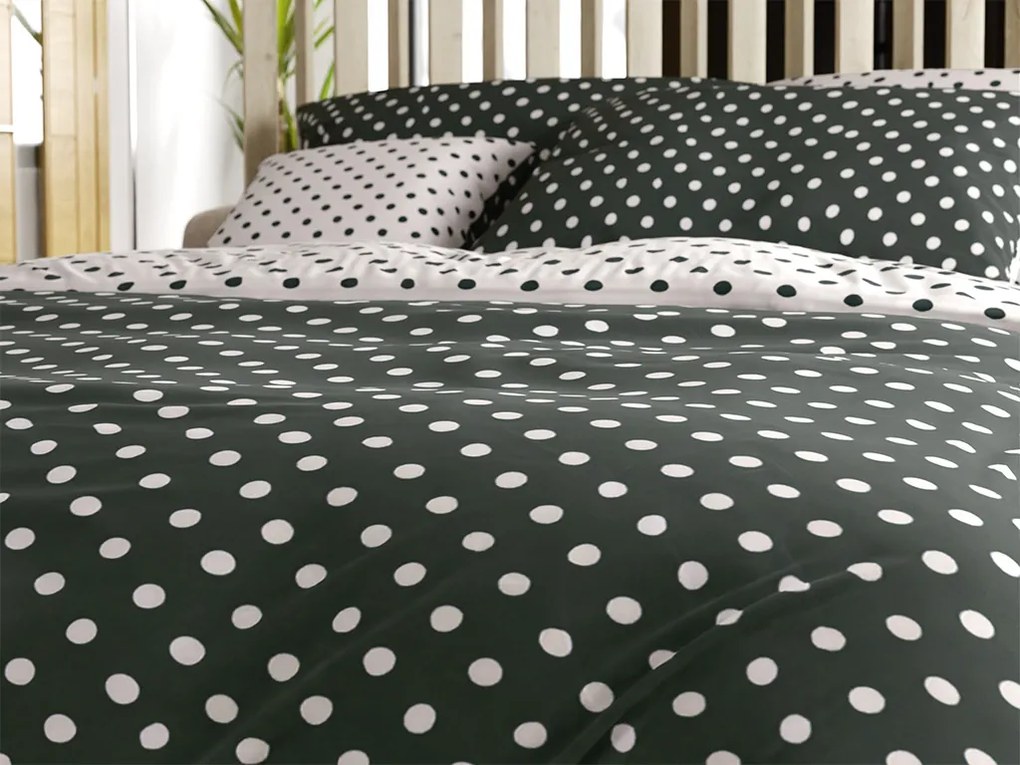 PrzytulneMieszkanie.pl PrzytulneMieszkanie.pl Bawełniana pościel COLAM GREY szara hotelowa kieszeń Rozmiar pościeli: 70 x 90 cm | 140 x 200 cm