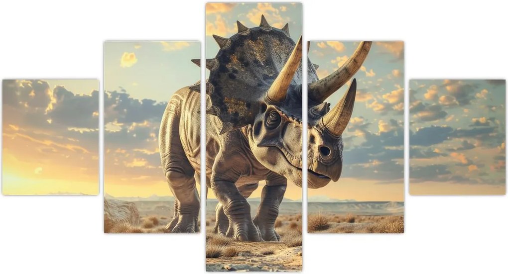Obraz - Triceratops (125x70 cm)
