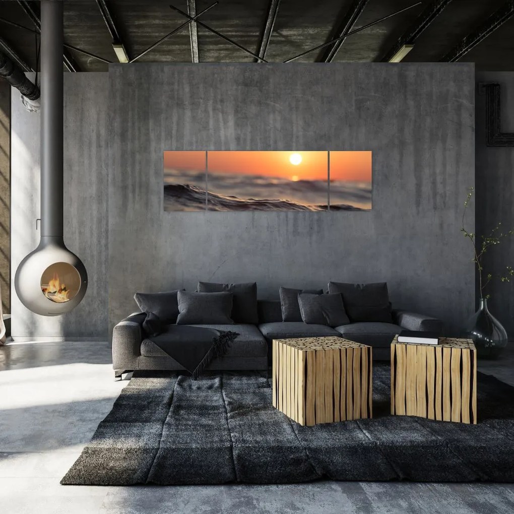 Obraz morskiej fali (170x50 cm)