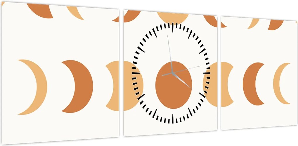 Obraz - Kreacje marzeń N⁰2 (z zegarem) (90x30 cm)
