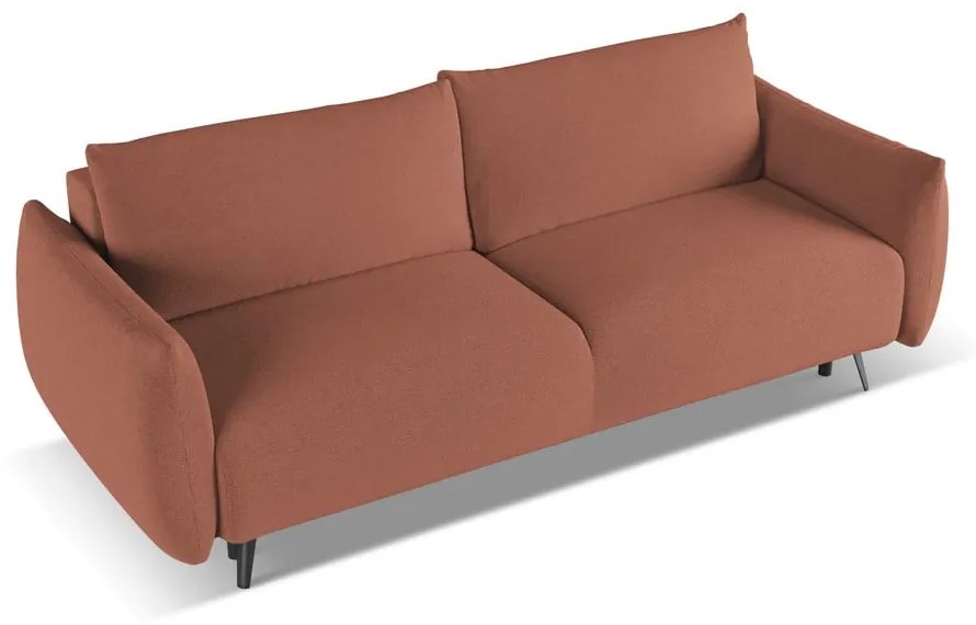 Różowa sofa 230 cm Malie – Makamii