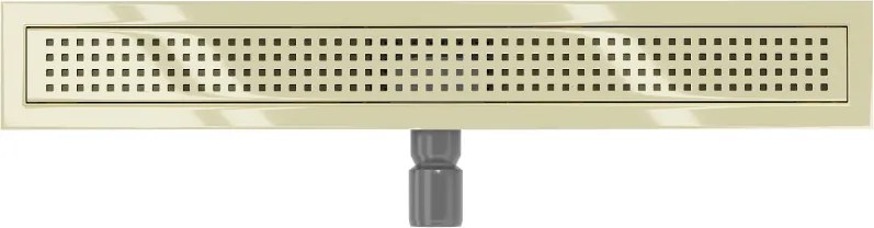 Mexen Flat M08 odpływ liniowy 60 cm, złoty - 1525060-15