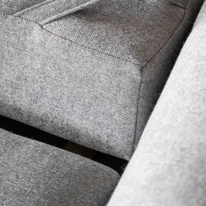 Rozkładana sofa narożna LARDE, turkusowa Wersja: Lewy róg