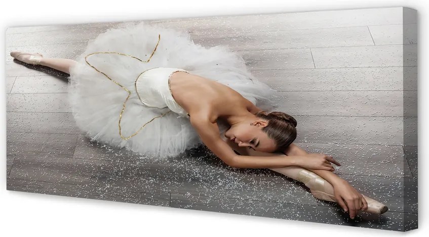 Zdjęcie na płótnie Baletnica w Bieli