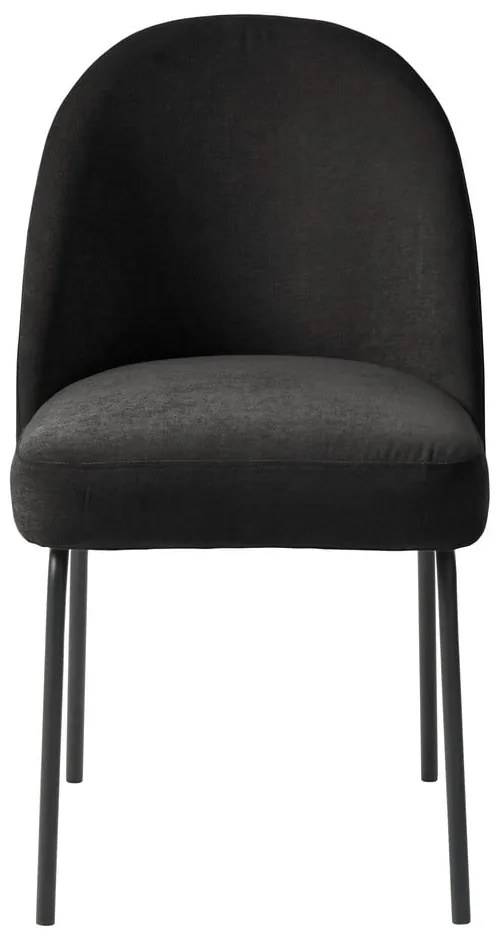 Czarne krzesło Creston – Unique Furniture