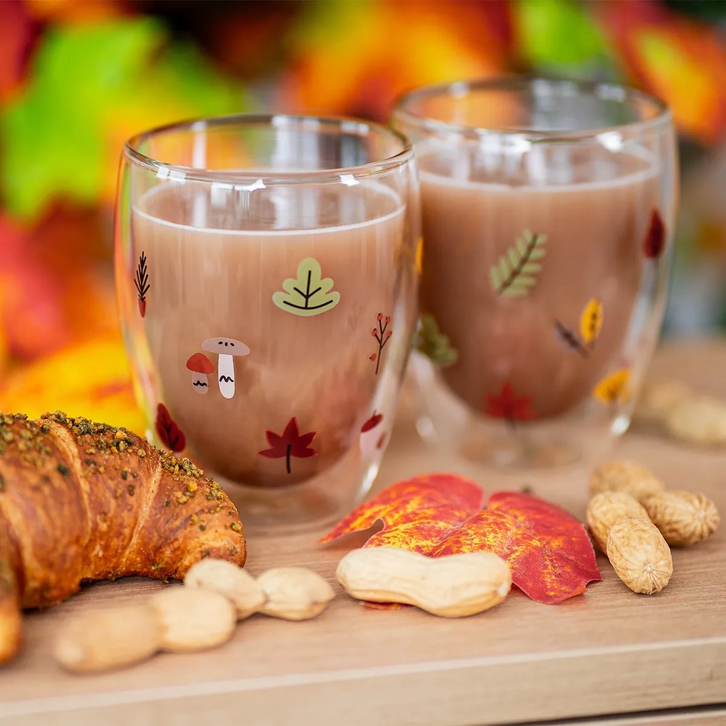 4Home Szklanka termiczna Autumn Hot&Cool 350 ml, 2 szt.
