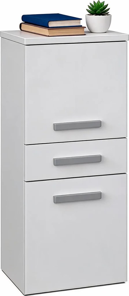 Niski Słupek Biały Łazienkowy D6-D01