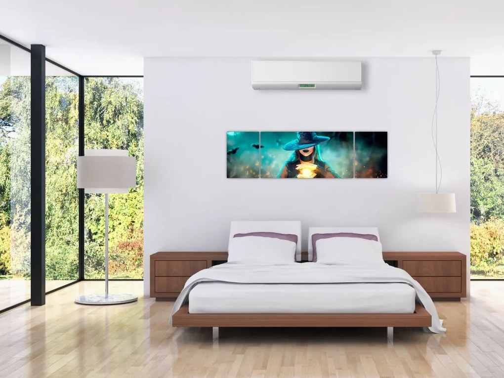 Obraz czarownicy (170x50 cm)