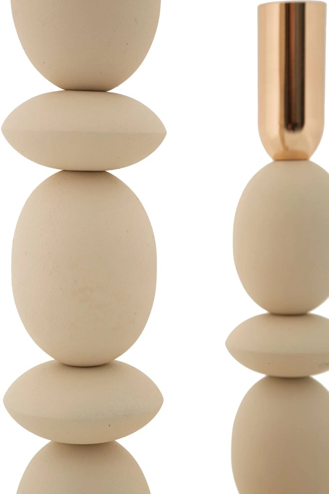 Zestaw świeczników SHUTTLE, 25 cm, 33 cm