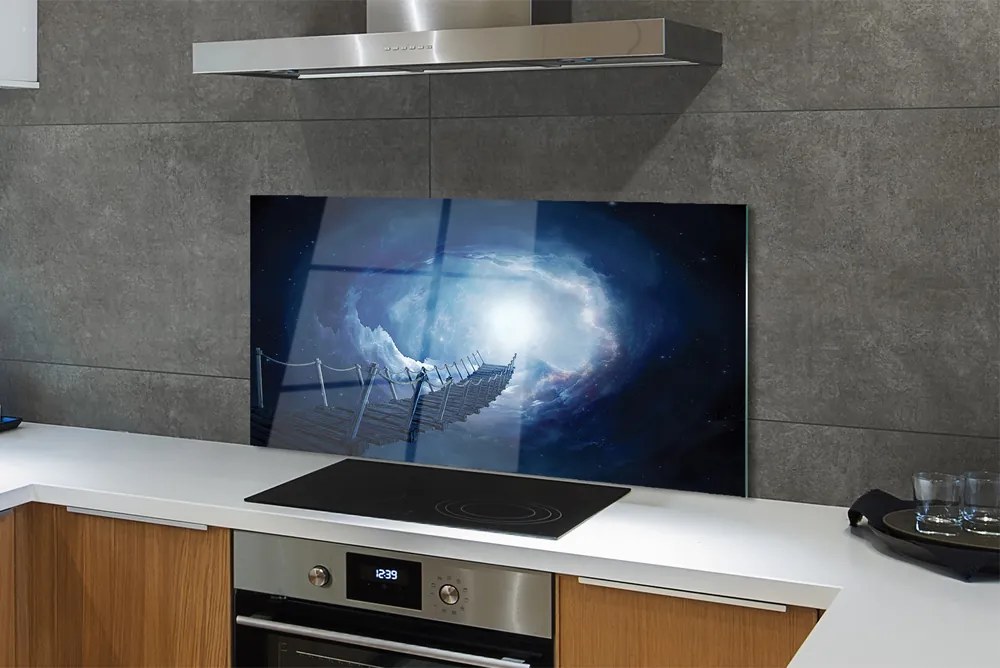 Szklany Panel Most pod Niebiańskim Sklepieniem