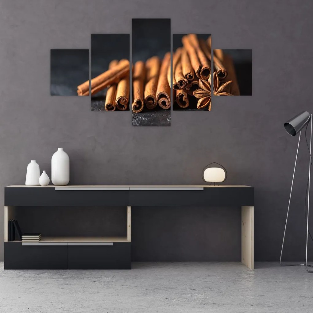Obraz cynamonu (125x70 cm)