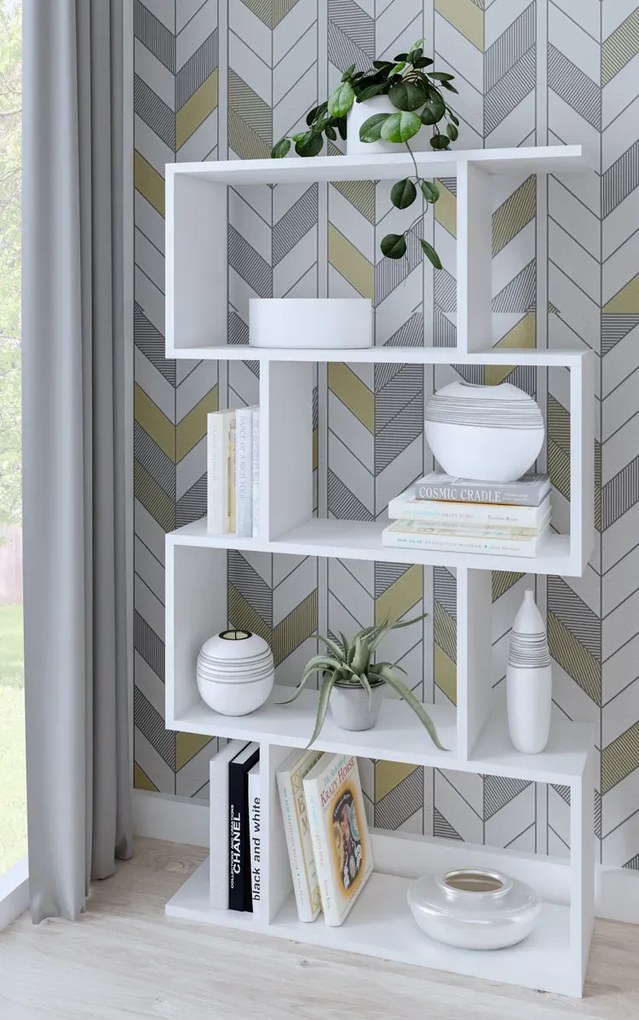 Biały dziecięcy regał na zabawki M0-H87