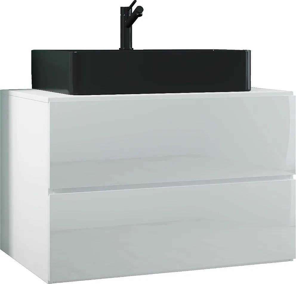 umywalka do mebli łazienkowych Lendas Biały W. 52 x S. 80 x G. 52 cm