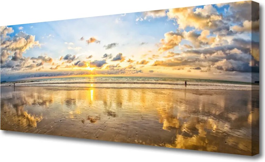 Zdjęcie na płótnie Spokojna Tafla Błękitu