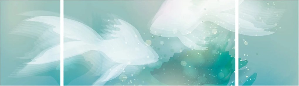 Obraz - Rybki (170x50 cm)