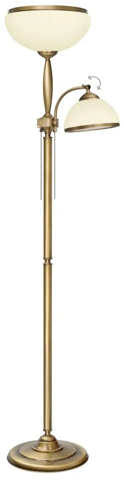 Lampa podłogowa z mosiądzu CR-P2E