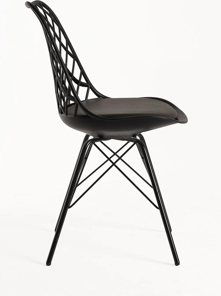 Zestaw 4 krzese Iron Mima