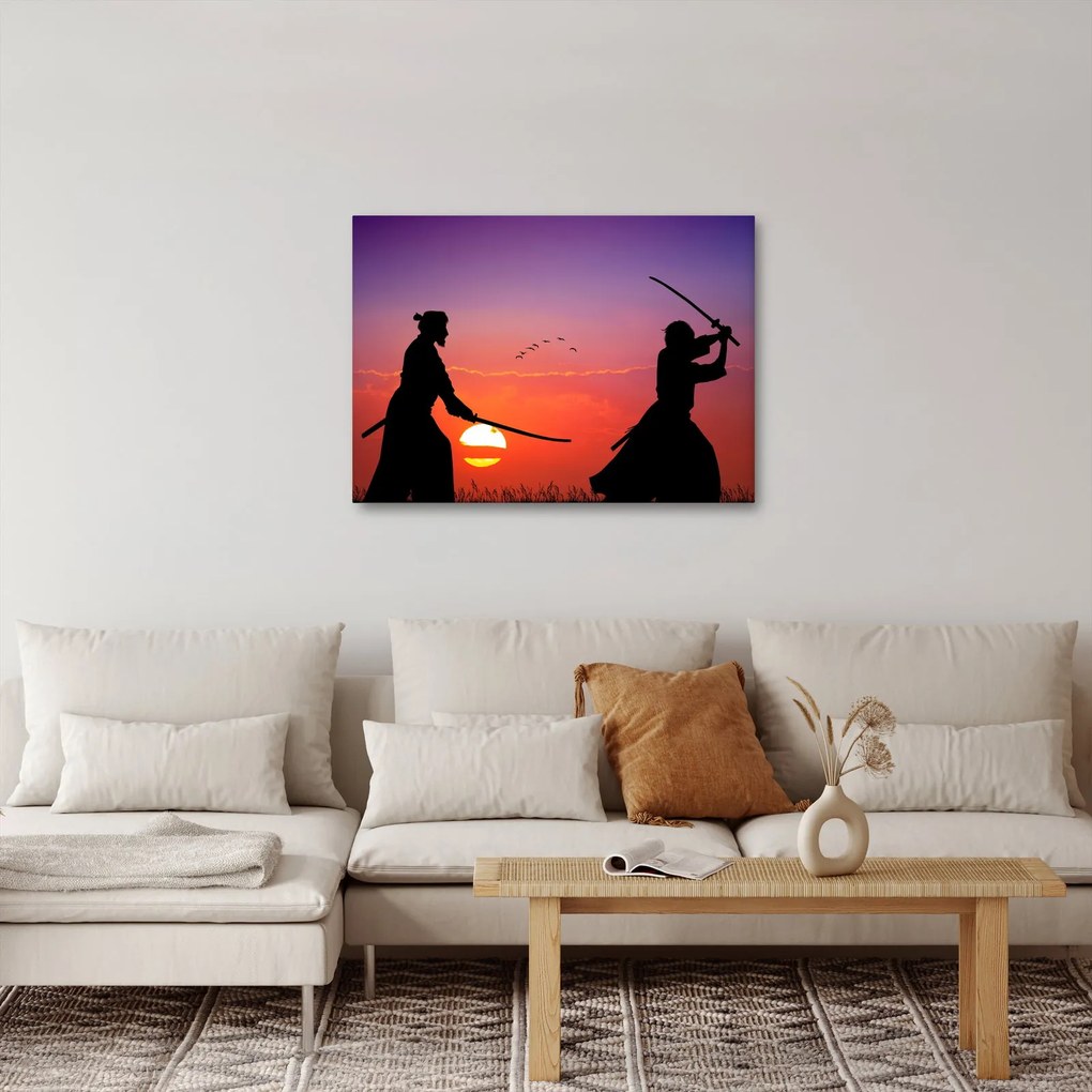 Obraz - Samuraj (70x50 cm)
