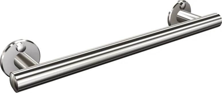 Uchwyt łazienkowy prosty srebrny 56 cm