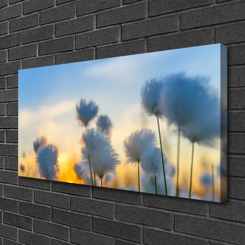 Obraz canvas Romantyczna Natura w Kwiatach