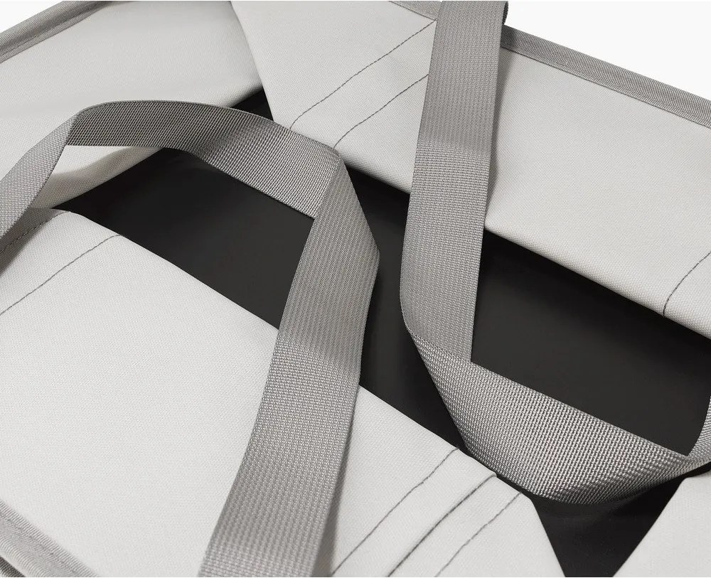 Szary tekstylny kosz na pranie składany 35 l Duo – Joseph Joseph