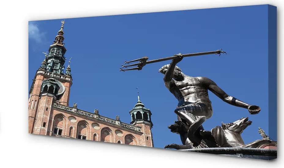 Fotoobraz na płótnie Zabytkowy Kościół w Gdańsku