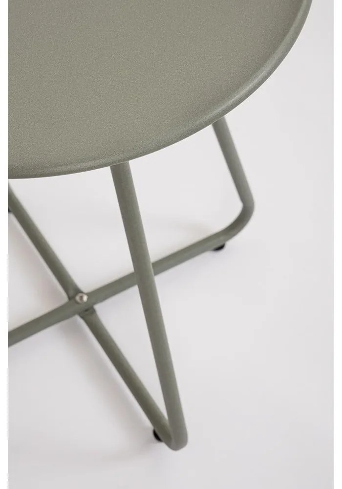 Stalowy okrągły stolik ogrodowy ø 45 cm Jable – Bizzotto