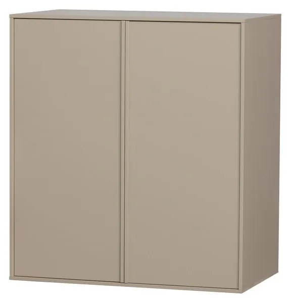 Kremowa szafa modułowa z litego drewna sosnowego 300x200 cm Daily – vtwonen