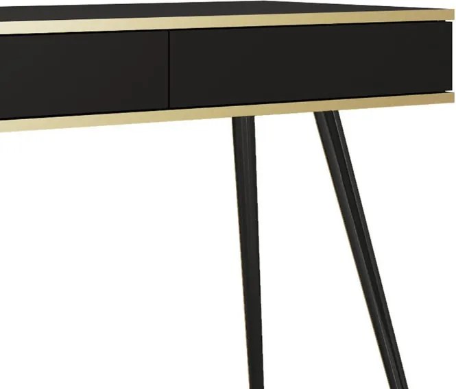 ORIANA Toaletka T 102 czarna | nogi czarne