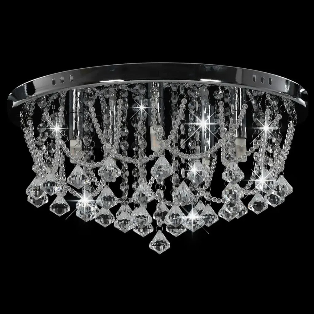 Okrągła lampa sufitowa w stylu glamour - 8X EX811 A5-T01
