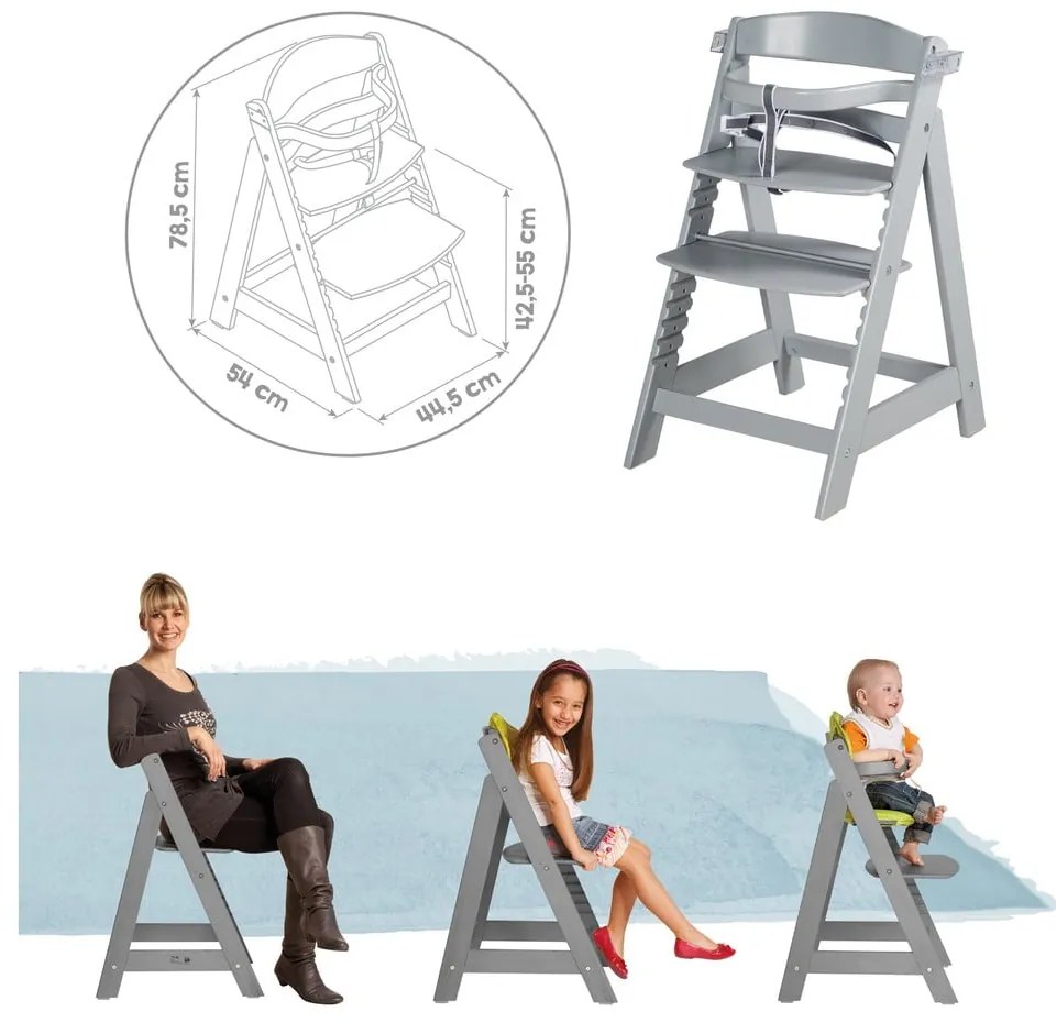 Krzesełko do karmienia Sit Up Click &amp; Fun – Roba