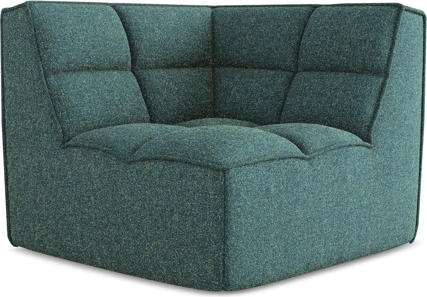 Turkusowy moduł sofy Kalai – Makamii