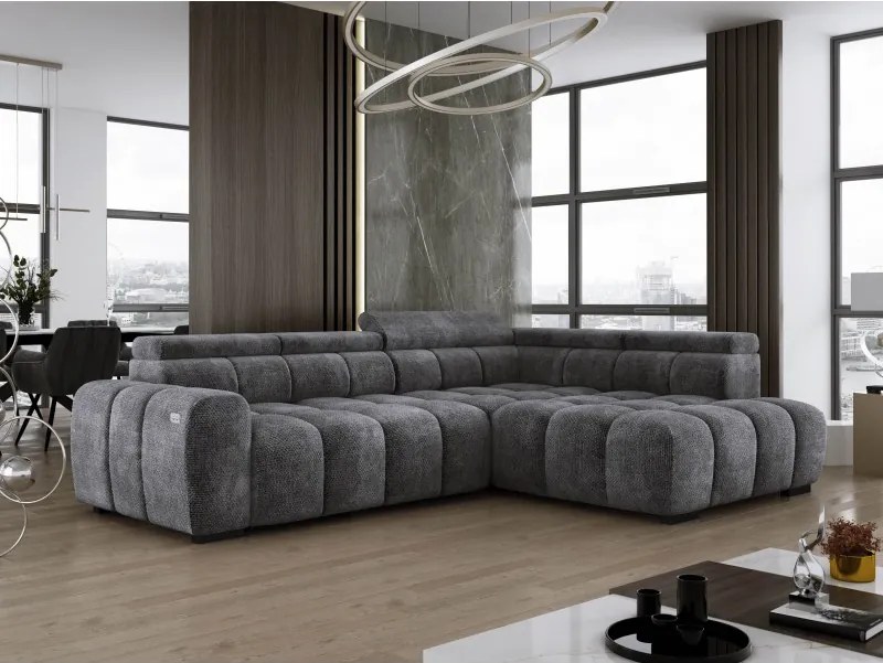 Narożnik BULL L Prawostronny z Elektryczną Regulacją EDEN 20 WERSAL