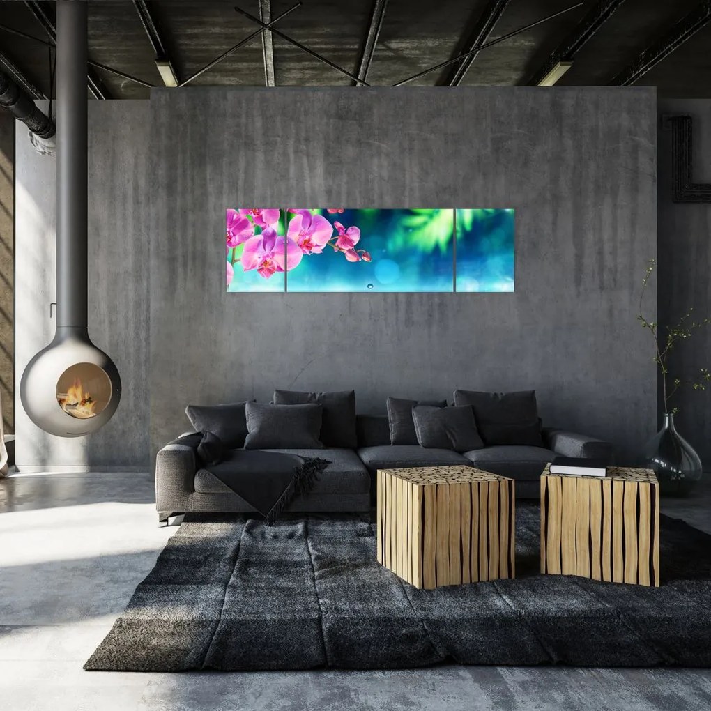 Obraz - Orchidea (170x50 cm)