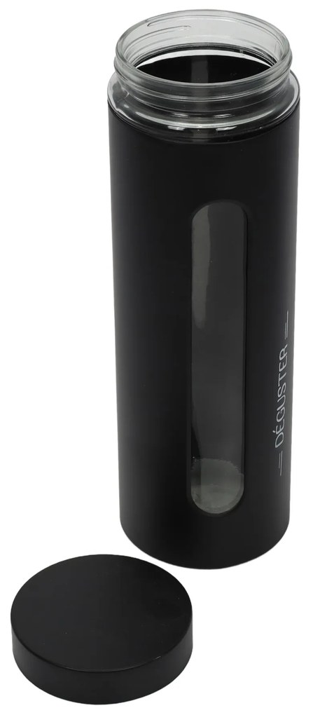 Pojemnik szklany na żywność BLACK, 1900 ml