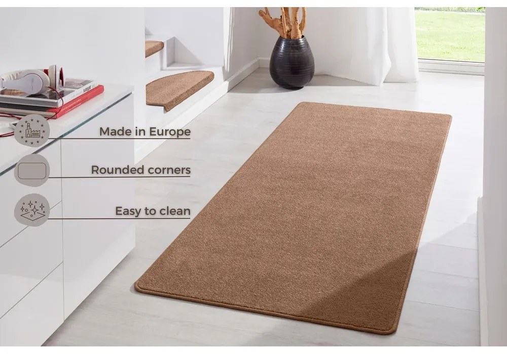 Brązowy chodnik 80x200 cm Fancy – Hanse Home
