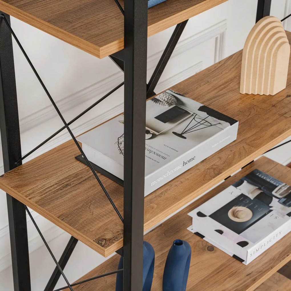 Regał Elysian Atlantic Pine Black