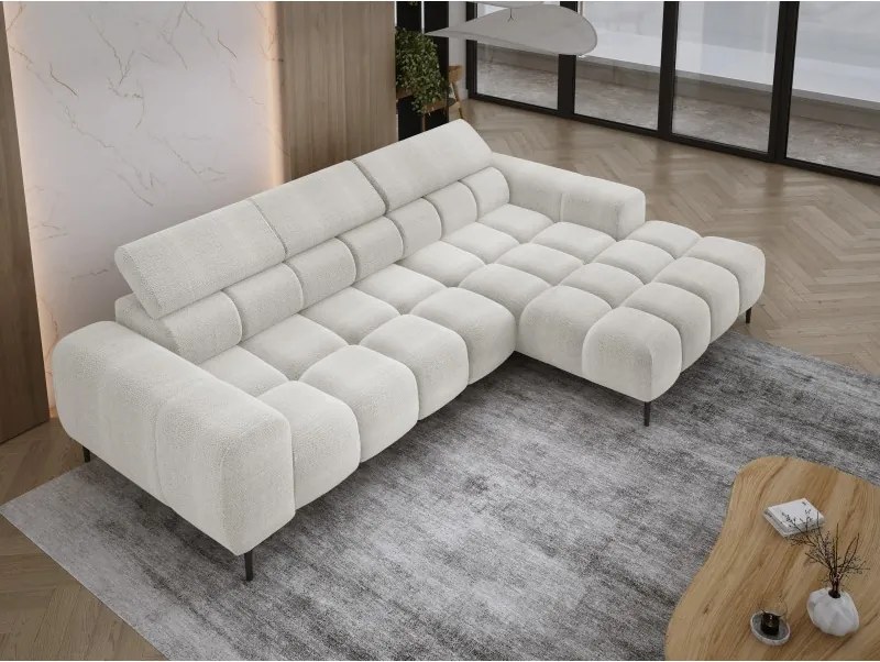 Narożnik PLAZA MINI Prawostronny w tkaninie EDEN 01 WERSAL