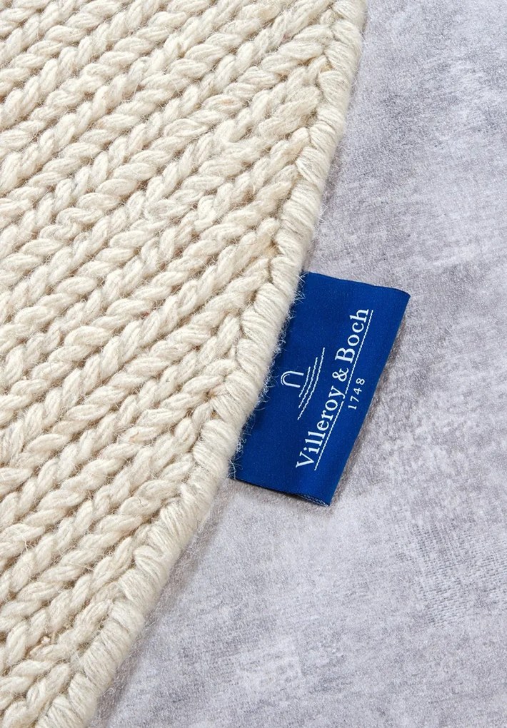 Dywan wełniany Villeroy &amp; Boch Francois kremowy owal 160 cm x 230 cm