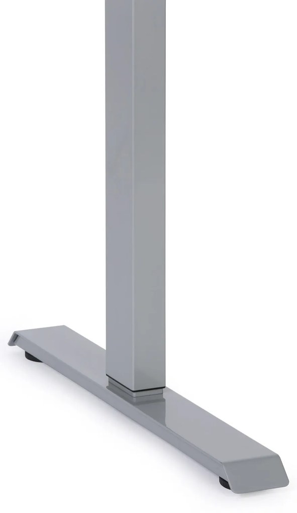 Biurko z regulacją wysokości SINGLE LAYERS, 160x80 cm, 2 silniki, dąb naturalny/dąb bejcowany