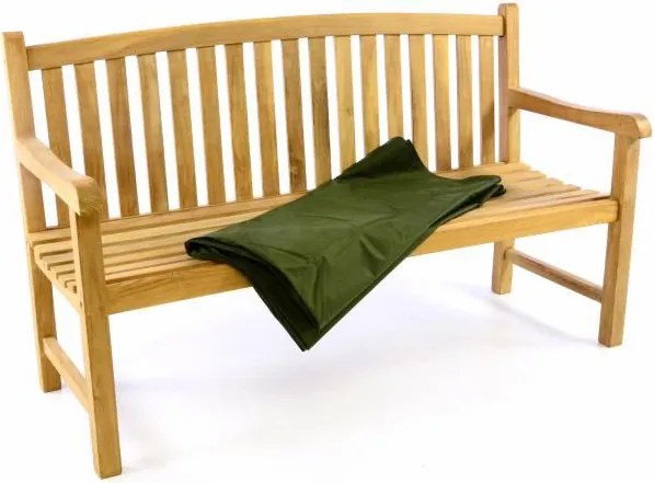 Pokrowiec ochronny na ławkę ogrodową 150 x 62 x 90 cm, zielo