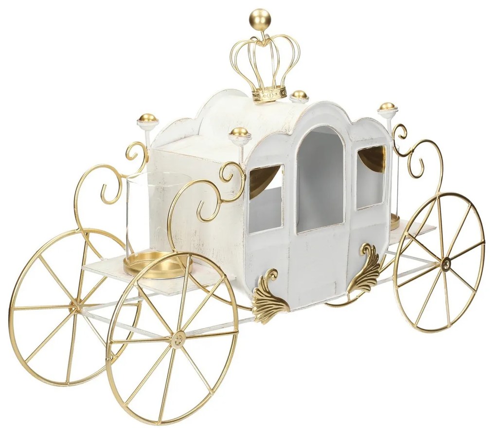 Świecznik Carriage 66x20x32cm