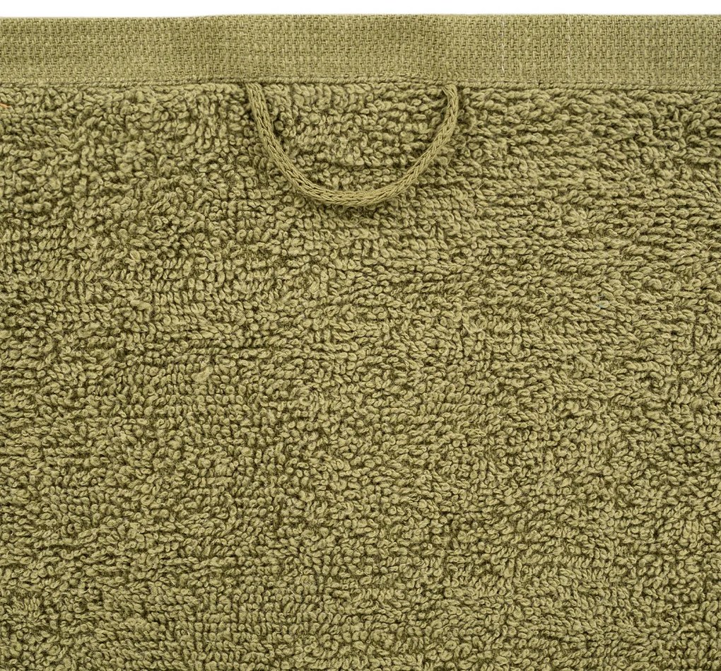 Ręcznik Soft oliwkowo-zielony, 50 x 100 cm, 50 x 100 cm